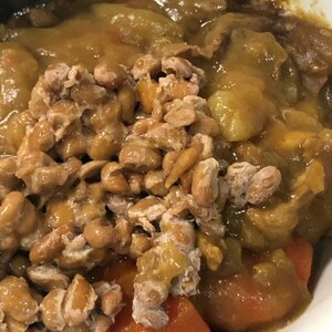 納豆が食べやすくなる？たんぱく質豊富✨納豆カレー